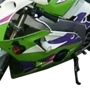 R&G CP0020BL Aero padací chrániče Kawasaki ZXR400 černé